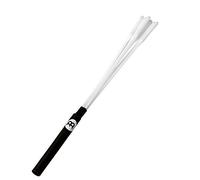 Meinl Percussion SST6 - Bacchetta a 6 bastoncini per tamburi da samba, lunghezza 34 cm, colore: Bianco