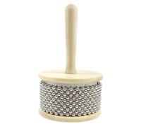 Meinl Percussion - Strumenti a percussione con perline di metallo, strumenti musicali a mano, perline in acciaio inossidabile, shaker per strumenti a percussione, manico in legno