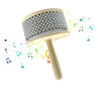 Meinl Percussion - Strumenti a percussione con perline di metallo, strumenti musicali a mano, perline in acciaio inossidabile, shaker per strumenti a percussione, manico in legno