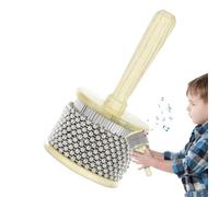 Meinl Percussion - Strumenti a percussione con perline di metallo, strumenti musicali a mano, perline in acciaio inossidabile, shaker per strumenti a percussione, manico in legno