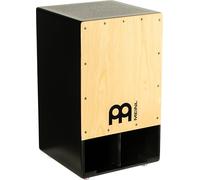Meinl Percussion Subwoofer Cajon Instrument - Drum Box Grande con 2 Sound Port Proiettanti in Avanti - Superficie di Suono in Frassino Bianco (SUBCAJ1AWA)