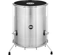 Meinl Percussion Traditional Aluminum Surdo - Tamburo Samba Grande - Altezza Regolabile - 20-Pollici Diametro - 24-Pollici Altezza - Aluminum, Silver (SU20-L)