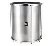 Meinl Percussion Traditional Aluminum Surdo - Tamburo Samba Medio-Grande - 18-Pollici Diametro - 22-Pollici Altezza - Aluminum, Silver (SU18)