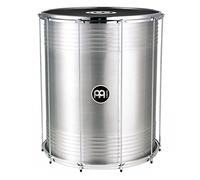 Meinl Percussion Traditional Aluminum Surdo - Tamburo Samba Molto Grande - 22-Pollici Diametro - 24-Pollici Altezza - Aluminum, Silver (SU22)