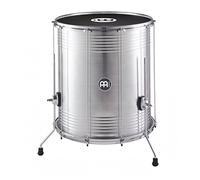 Meinl Percussion Traditional Aluminum Surdo - Tamburo Samba Molto Grande - Altezza Regolabile - 22-Pollici Diametro - 24-Pollici Altezza - Aluminum, Silver (SU22-L)