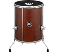 Meinl Percussion Traditional Wood Surdo - Piccolo Tamburo Samba - Altezza Regolabile - 16-Pollici Diametro - 20-Pollici Altezza - Hardwood, Brown (SU16-L-AB-M)