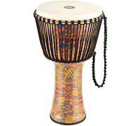 Meinl Percussion Travel Series African Djembe, Kenyan Quilt, Extra-Large, Pelle di Capra (PADJ2-XL-G)