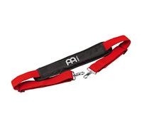 Meinl Percussion SB-R - Tracolla per tamburo Samba, in cotone, colore: Rosso
