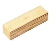 Meinl Percussion Rectangle Wood Shaker - Medium - Strumento Musicale - Betulla del Baltico, Exotic Zebrano (SH53-M)
