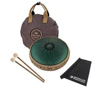 Meinl Sonic Energy MOSTD4DG Medium Steel Tongue Drum F# Moll 8 toni + panno in microfibra keepdrum