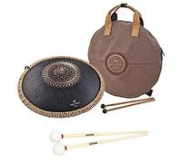 Meinl Sonic Energy OSTD1BKE - Tamburo Tongue in acciaio + bacchetta Keepdrum