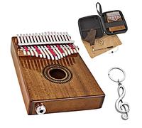 Meinl Sonic Energy PKL1707H Kalimba con pickup e pianoforte a pollice + portachiavi Keepdrum