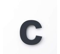 Meinplexi B-c-15 - Lettera in acrilico, colore: Antracite RAL: 7016