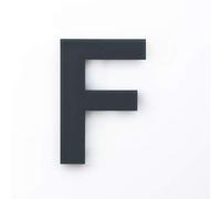 Meinplexi B-F-15 - Lettera in acrilico, antracite RAL: 7016