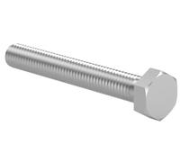 meinschraubenversand.de - Viti esagonali M6 x 30, 200 pezzi DIN 933 (filettatura completa, viti filettate, viti per macchine, esagonali esterni, ISO 4017) A2 V2A in acciaio inox M6 x 30