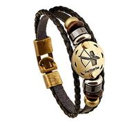 MeiPing 12 Constellation Zodiac Sign Logo Charms Bracelet