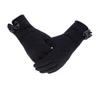 MeiPing Guanti da Donna Invernali Più Caldo Guanto Peluche Foderato Guanti Antivento per le Donne e le Ragazze