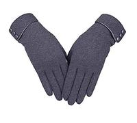 MeiPing Guanti da topo delle donne più calde Flocking guanti antivento