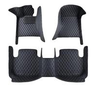 MEIQIANG Tappetini Auto per Alfa Romeo 159 2006-2011, AntiGraffio e Antiusura Tappetini Tappetino per Auto Tutto Compreso Accessori Interni,Black