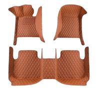 MEIQIANG Tappetini Auto per Alfa Romeo 159 2006-2011, AntiGraffio e Antiusura Tappetini Tappetino per Auto Tutto Compreso Accessori Interni,Brown