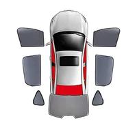 MEIQIANG Tendine Parasole Auto per BYD ATTO 3, Parasole Auto Bambini Laterali Block Raggi UV Traspirante Visiera Auto Accessori,7pcs-wholecar