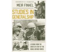 Meir Finkel Studies in Generalship (Tascabile)