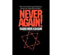 Meir Kahane Never Again (Tascabile)