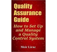 Meir Liraz Quality Assurance Guide (Tascabile)