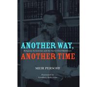 Meir Persoff Another Way, Another Time (Tascabile) Judaism and Jewish Life