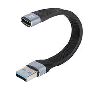 MEIRIYFA 10Gbps USB C Tipo C Femmina a USB 3.0 A Maschio Cavo, Tipo C Femmina a USB Maschio Adattatore con Trasferimento Dati Ad Alta Velocità per Laptop, Power Bank