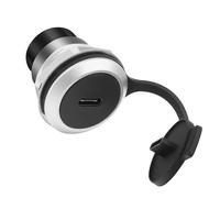 MEIRIYFA Adattatore da USB 3.0 a USB C Panel Mount maschio, 5 Gbps USB 3.0 femmina a USB C femmina maschio circolare con copertura impermeabile per telefoni cellulari, laptop, tablet e altro ancora