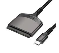 MEIRIYFA Cavo adattatore USB 3.0 tipo C a SATA 22 pin, tipo C USB 3.0 maschio a SATA III, adattatore 5 Gbps per disco rigido da 2,5 pollici, driver SSD Laptop