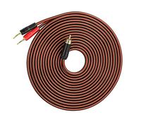 MEIRIYFA Cavo audio RCA, Cinch RCA Maschio a pin plug Cavo Audio Stereo per Amplificatore Subwoofer Mixer (5M)