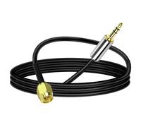 MEIRIYFA Cavo di prolunga da SMA a TRS da 3,5 mm, da SMA a 1/8", spina TRS, adattatore RF coassiale, antenna radio coassiale (1 m)