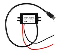 MEIRIYFA Convertitore USB C da 12 V a 5 V da CC 12 V a tipo C 5 V 3 A modulo USB Buck Step Down Convertitore DC-DC 8-23 V regolatore di tensione ridotta adattatore di alimentazione per auto