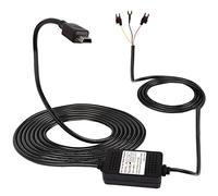 MEIRIYFA Dash Cam ACC Hardwire Kit, Mini USB Hardwire Dashcam Kit Step-Down Cavo, 12V-24V a DC 5V 3A Car Dash Charger Cavo di alimentazione - 3.5M