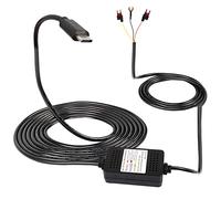 MEIRIYFA Dash Cam ACC Hardwire Kit, USB Tipo C Hardwire Dashcam Kit Step-Down Cavo, 12V-24V a DC 5V 3A Car Dash Charger Cavo di alimentazione - 3.5M
