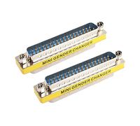 MEIRIYFA DB37 37 Pin Gender Changer D-SUB 37Pin Maschio a Maschio Accoppiatore Cavo Seriale Cambio di Genere VGA Adattatore Connettore-2PCS (Maschio)