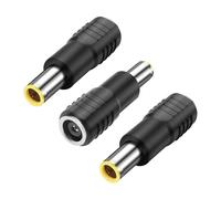 MEIRIYFA DC8mm maschio DC 7909 a DC 8020 adattatore DC7909 maschio a DC8020 femmina per pannello solare centrale portatile con serie Jackery Explorer (3PCS)