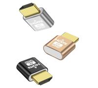 MEIRIYFA HDMI Dummy Plug 4K, HDMI Dummy Plug senza testa Ghost Display Emulatore Virtual Monitor EDID Emulator Supporta fino a 3840 x 2160 @60 Hz per Monitor PC Computer (3 pezzi)