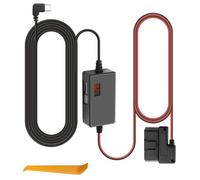 MEIRIYFA OBD OBD2 - Cavo di alimentazione per fotocamera Dash, OBD2 a USB C, con monitoraggio 24 ore, tipo C, 16 pin, OBDII Step Down Hardwire Kit Caricabatterie per Dash Camera GPS DVR (3,1 m)