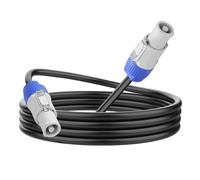 MEIRIYFA PowerCon cavo di alimentazione professionale PowerCon AC 250 V, 20 A, 16 AWG, 3 pin, cavo di alimentazione per luce da palco, altoparlanti, dispositivi video audio e altro ancora (1 m,