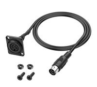 MEIRIYFA Prolunga MIDI - Cavo di prolunga MIDI tipo D MIDI DIN 8 da spina a maschio adattatore per pannello audio per Bang Olufsen PowerLink MK2-83 cm