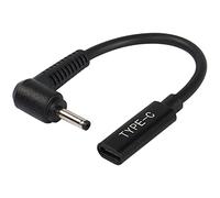 MEIRIYFA Tipo C USB-C Femmina a DC 4.0x1.7mm Spina di Alimentazione Cavo Adattatore di Carica 65W PD Emulatore Trigger per Laptop