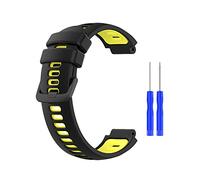 Meiruo Cinturino Braccialetto in Silicone per Garmin Approach S20/Approach S5/Approach S6 /Forerunner 220/235/620/630/735 Smart Watch (Silicone -Colour 5)