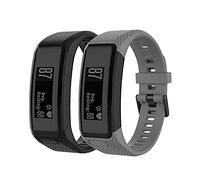 Meiruo Cinturino in Silicone Bracciale Braccialetto di Ricambio per Garmin Vivosmart HR (Colour 3)