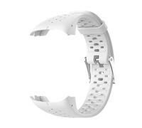 Meiruo Cinturino in Silicone Braccialetto di Ricambio Cinturino per Polar M400/M430 (Bianco)