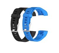 Meiruo Wrist band Cinturino in Silicone Braccialetto di Ricambio per Garmin Vivosmart HR Plus/Garmin Approach X10/X40 (Color 7)