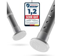 MEISENBERG Bastone a Pressione per Tenda 210-260, Grigio, Ø 25 mm, Aste per Tende Senza Forare per Tendaggi, Bagni e Balcone