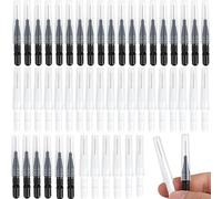 MEISO 50 pezzi Micro Spazzola Sopracciglia, Spazzola Ciglia, Spazzola Estensione Ciglia, Spazzola Sopracciglio Brow Lift Multifunzionale Micro Ciglia finte Mascara Spazzola per Ciglia Sopracciglio